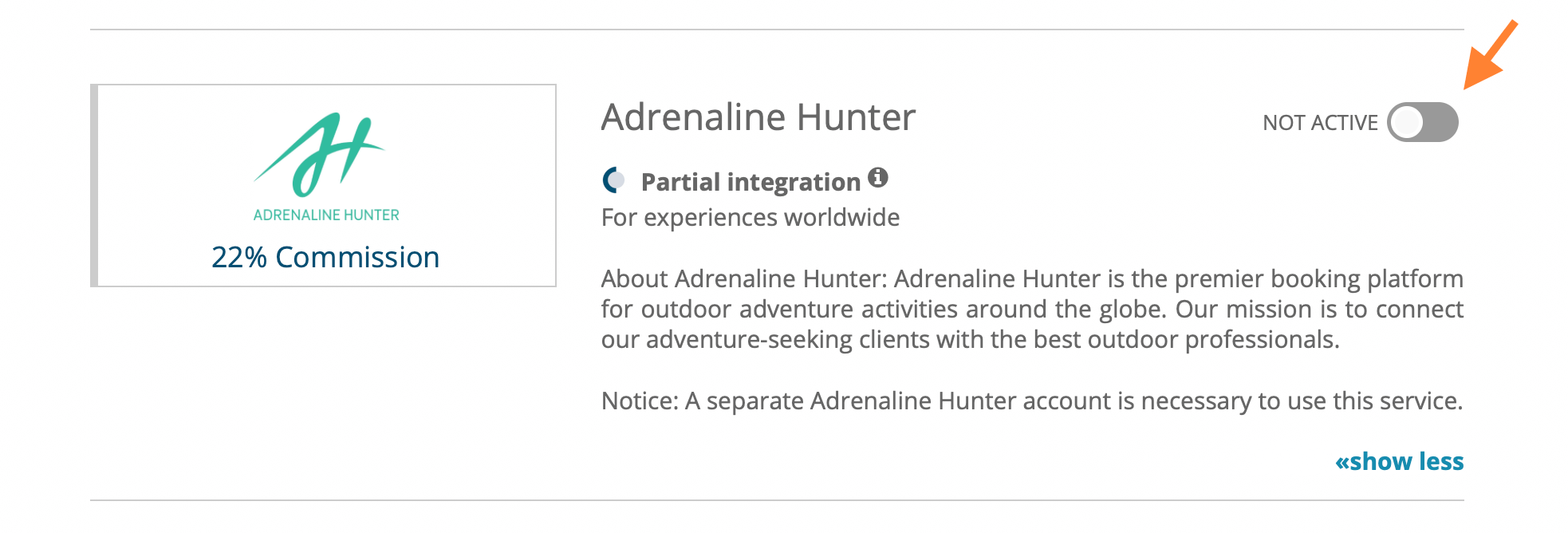 bookingkit-Adrenaline-Hunter-Activation