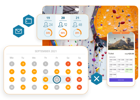 Appuntamento per l'evento del calendario elettronico digitale